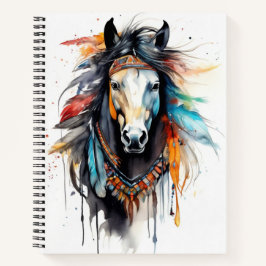 Boho Horse-Notebook Notizblock