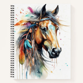 Boho Horse-Notebook Notizblock