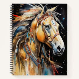 Boho Horse-Notebook Notizblock