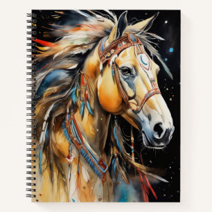 Boho Horse-Notebook Notizblock