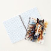 Boho Horse-Notebook Notizblock (Innenseite)