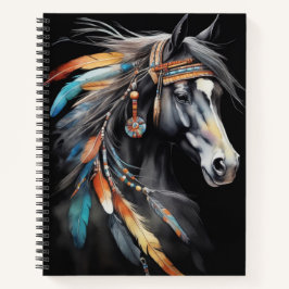 Boho Horse-Notebook Notizblock