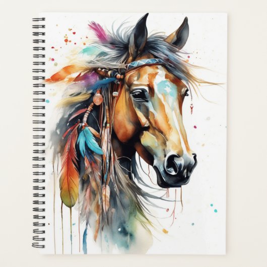 Boho Horse Planer (Vorderseite)