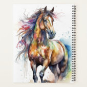 Boho Horse Planner Planer (Rückseite)