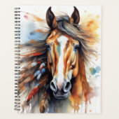 Boho Horse Planner Planer (Vorderseite)