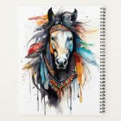 Boho Horse Planner Planer (Rückseite)