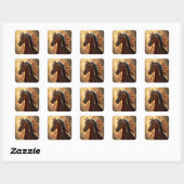 Boho Horse Stickers (Blatt)