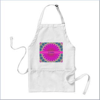 Boho Hot Pink Mandala Schürze
