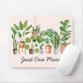 Boho Houseplant Wasserfarben-Gartenangebot Mousepad (Mit Mouse)