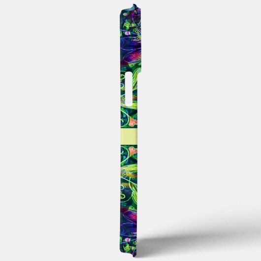 Boho Hübsch Floral Stilvoller Name Case-Mate iPhone Hülle (Rückseite / Rechts)