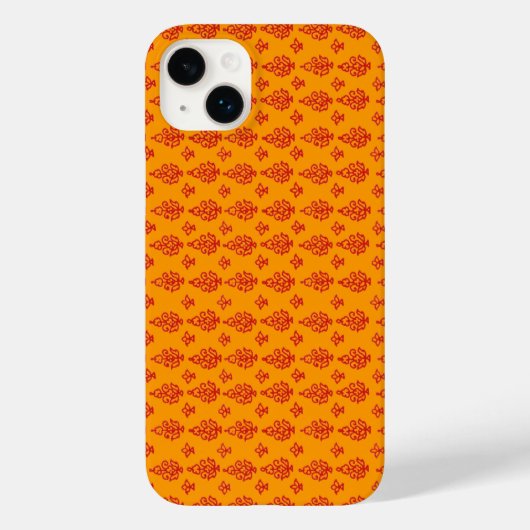 Boho India Block Print Case-Mate iPhone Hülle (Rückseite)