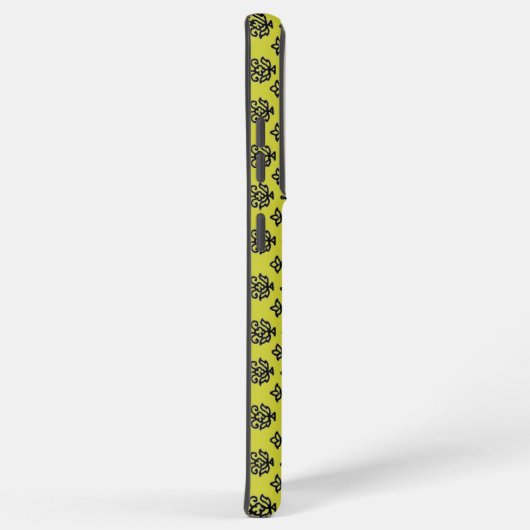 Boho India Block Print Samsung Galaxy Hülle (Rechte Seite)