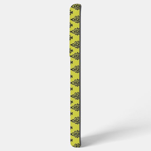 Boho India Block Print Samsung Galaxy Hülle (Linke Seite)