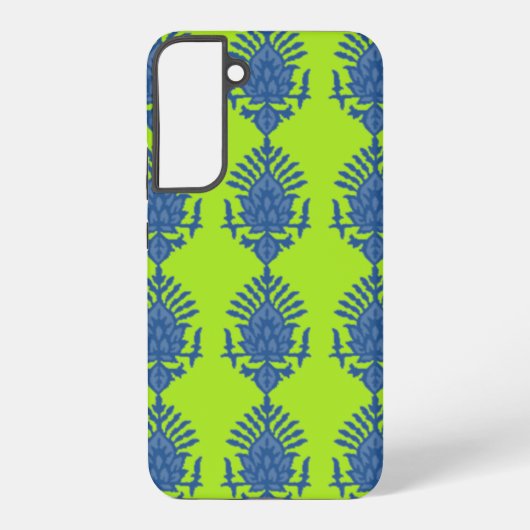 Boho India Block Print Samsung Galaxy Hülle (Rückseite)