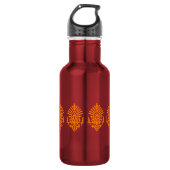 Boho India Block Print Trinkflasche (Vorderseite)