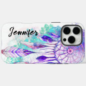 Boho Indian Dreamcatcher Case-Mate iPhone Hülle (Rückseite (Horizontal))