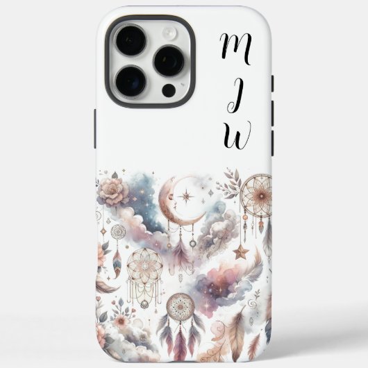 Boho Indian Feather iPhone / iPad Gehäuse Case-Mate iPhone Hülle (Rückseite)