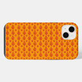 Boho Indien Blockdruck iPhone Hülle (Rückseite (Horizontal))