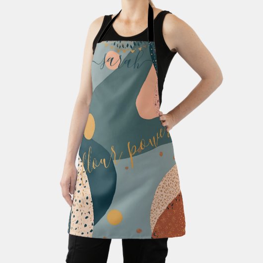 Boho Individuelle Name Schürze (InSitu)