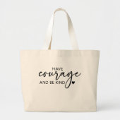 Boho Inspirational Quotes Jumbo Stoffbeutel (Vorne)