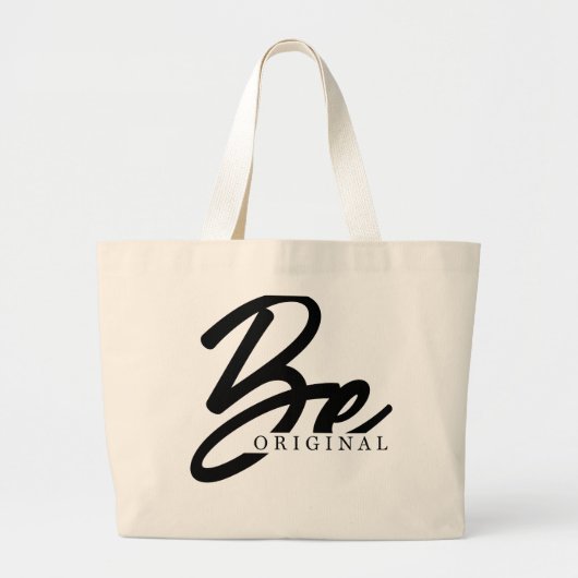 Boho Inspirational Quotes Jumbo Stoffbeutel (Vorne)