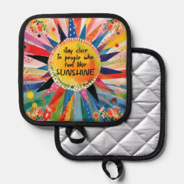 Boho Inspirational Sun Friendship Topflappen