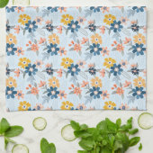 Boho Inspiriert Blume Muster Küchentücher (Gefaltet)