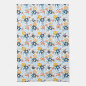 Boho Inspiriert Blume Muster Küchentücher (Vertikal)