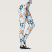 Boho Inspiriert Blume Muster Leggings (Rechts)