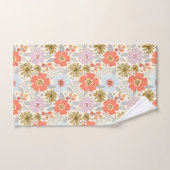 Boho Inspiriert Blumenmuster Badetuch Set (Handtuch)