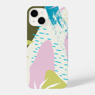 Boho Inspiriert Dotted Abstrakt Phone Case iPhone 14 Hülle