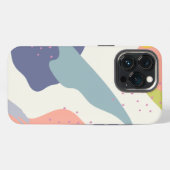Boho Inspiriert Dotted Abstrakt Phone Case iPhone Hülle (Rückseite (Horizontal))