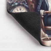 Boho inspiriert Maus-Matte, schicke Boho-Büro Mousepad (Ecke)