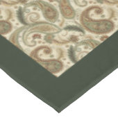 Boho Inspiriert Tablecloth in Earthy Paisley Print Tischdecke (Schrägansicht)