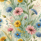 Boho Inspiriert Wild Blume Blanket in Soft Hues Fleecedecke