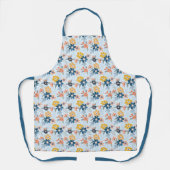 Boho Inspirierte Blume Muster Schürze (Vorderseite)