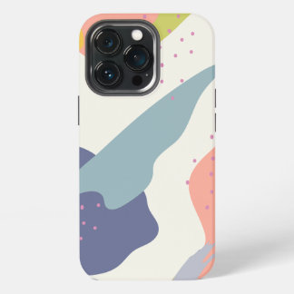 Boho-inspirierter gepunkteter abstrakter Handyhüll iPhone 13 Pro Hülle