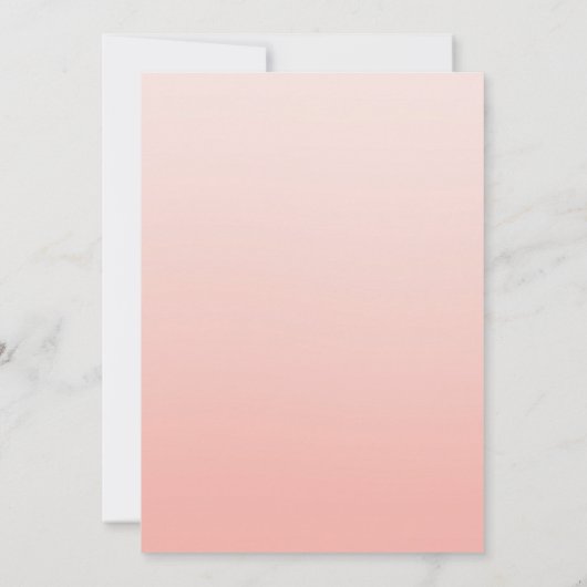 Boho Intimate Wedding Micro Zeremony Courthouse Einladung (Rückseite)