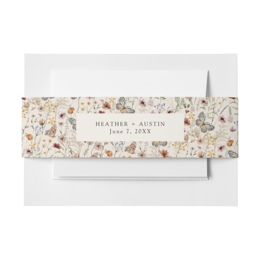 Boho Invitation Bly Band (Vorderseite Beispiel)