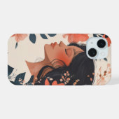Boho iPhone Case 15 Hülle (Rückseite (Horizontal))