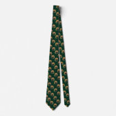 Boho-irischer Topf mit Gold und Shamrock Krawatte (Vorderseite)