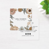 Boho Jewelier Designer Karten für Blumenmuster-Qua (Schreibtisch)