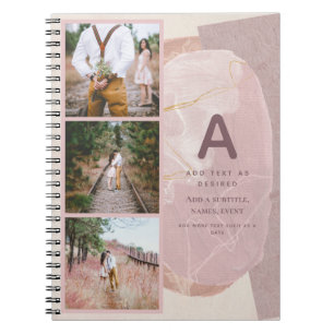 BOHO Journal-Geschenk Personalisiert Abstrakt Blus Notizblock
