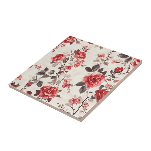 Boho Jugendstil-Rose Fliesen für Lebensräume (Seite)