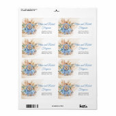 Boho Junge Teddy Bären Pampelgras Eukalyptus Baby (Vorne)