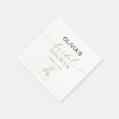 Boho-Junggesellinnen-Abschieds-Napkins Serviette (Ecke)