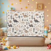 Boho Jungle Dinosaur Pattern Kissenbezug