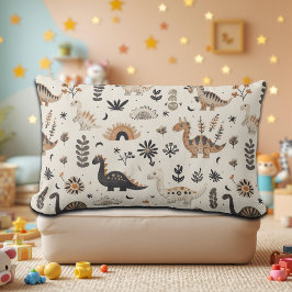 Boho Jungle Dinosaur Pattern Lendenkissen