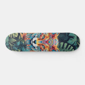 Boho Jungle Fox Skateboard (Horizontal)