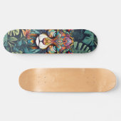 Boho Jungle Lion Skateboard (Horizontal)